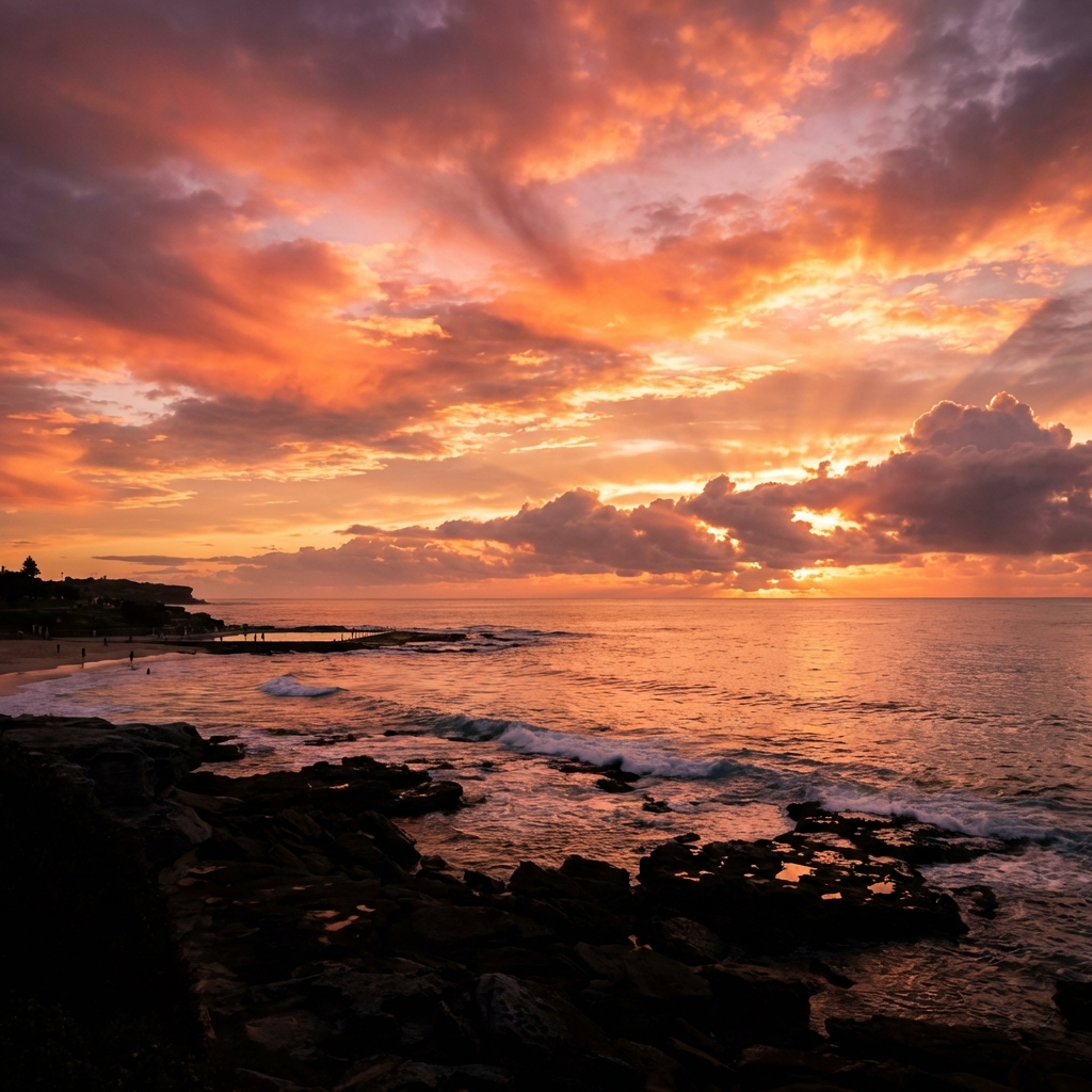 Sunrise at Coogee Beach